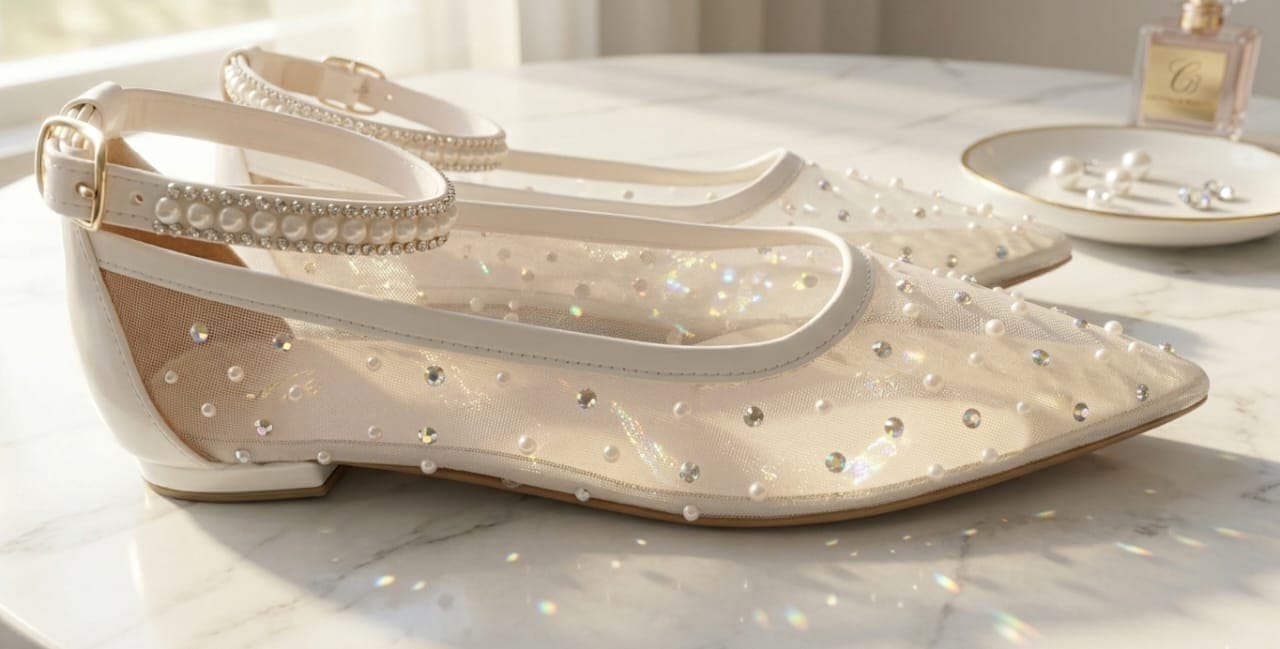 Aurelia Pearl Pointed Heels
